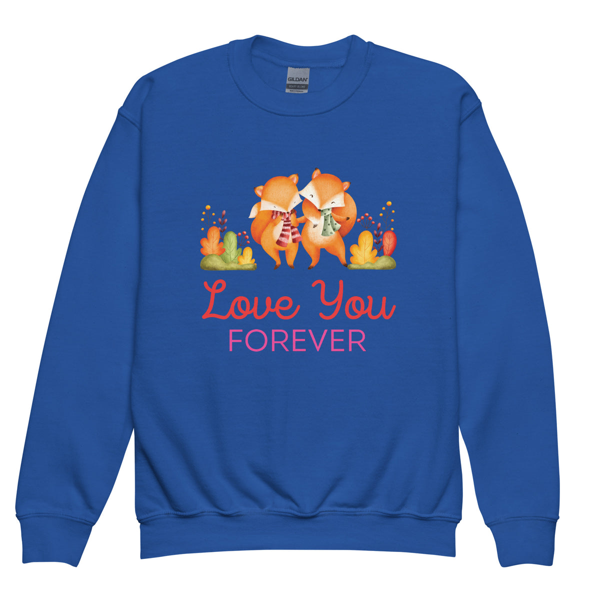 Love You Forever Youth Crewneck Sweatshirt - - Kid's Sweatshirts