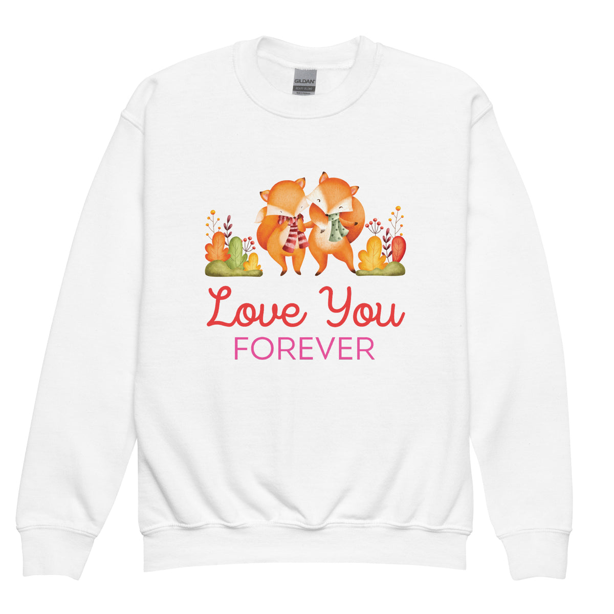 Love You Forever Youth Crewneck Sweatshirt - - Kid's Sweatshirts