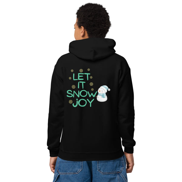 Let It Snow Joy Youth Hoodie - - Kid's Hoodie