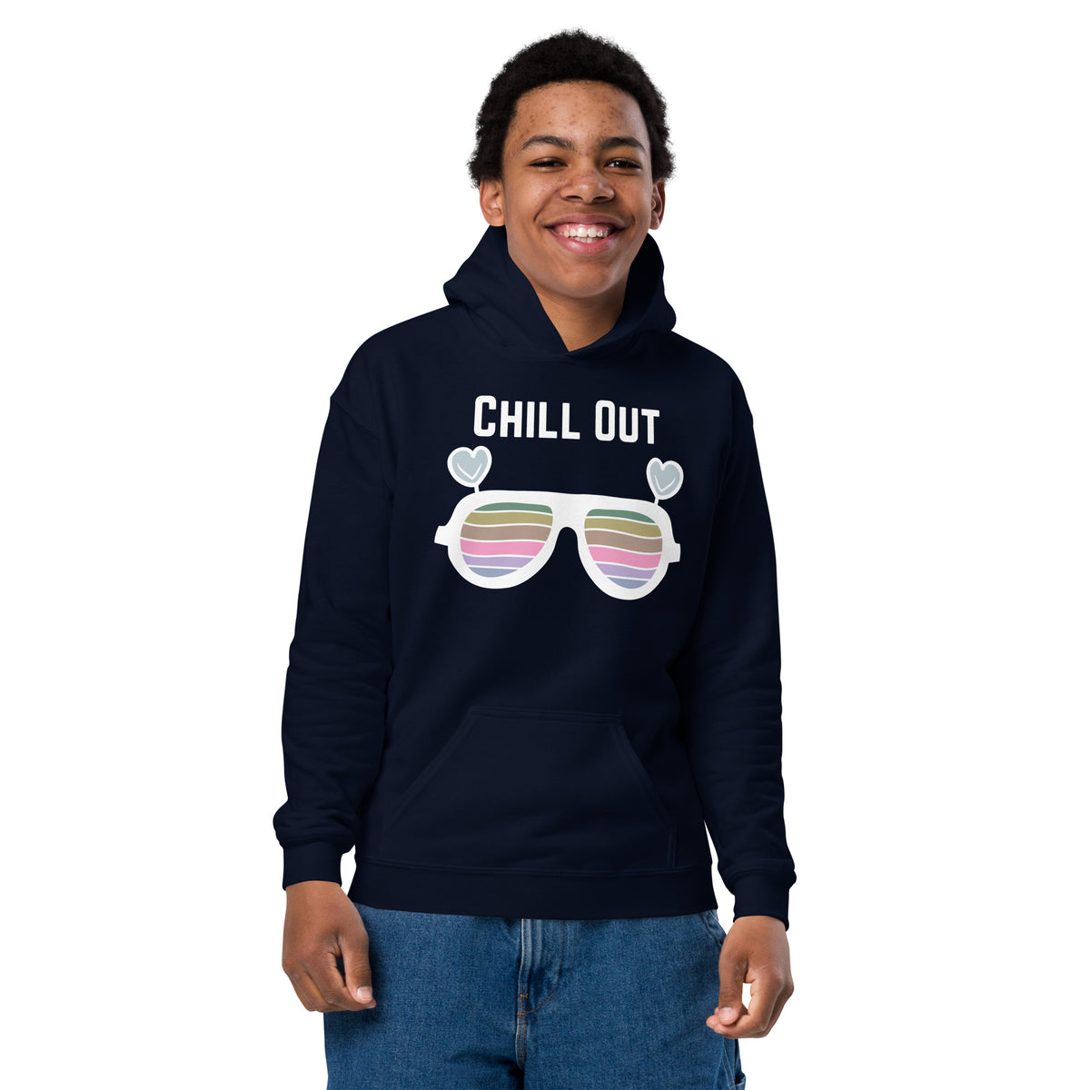 Youth Heavy Blend Hoodie - Chill Out Edition - - Kid's Hoodie