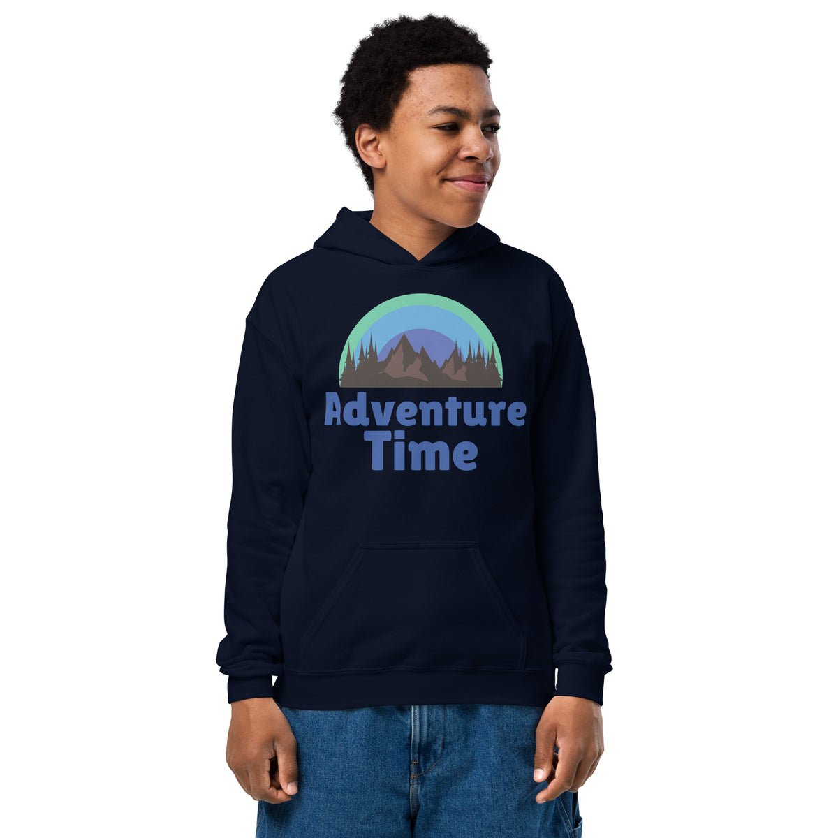 Adventure Time Youth Heavy Blend Hoodie - - Kid's Hoodie