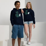 Let It Snow Joy Youth Hoodie - Navy - Kid's Hoodie