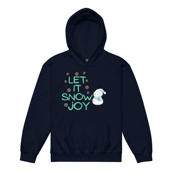 Let It Snow Joy Youth Hoodie - - Kid's Hoodie