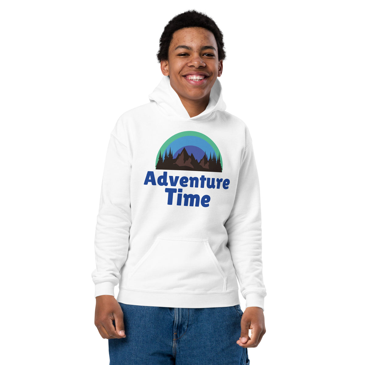 Adventure Time Youth Heavy Blend Hoodie - - Kid's Hoodie