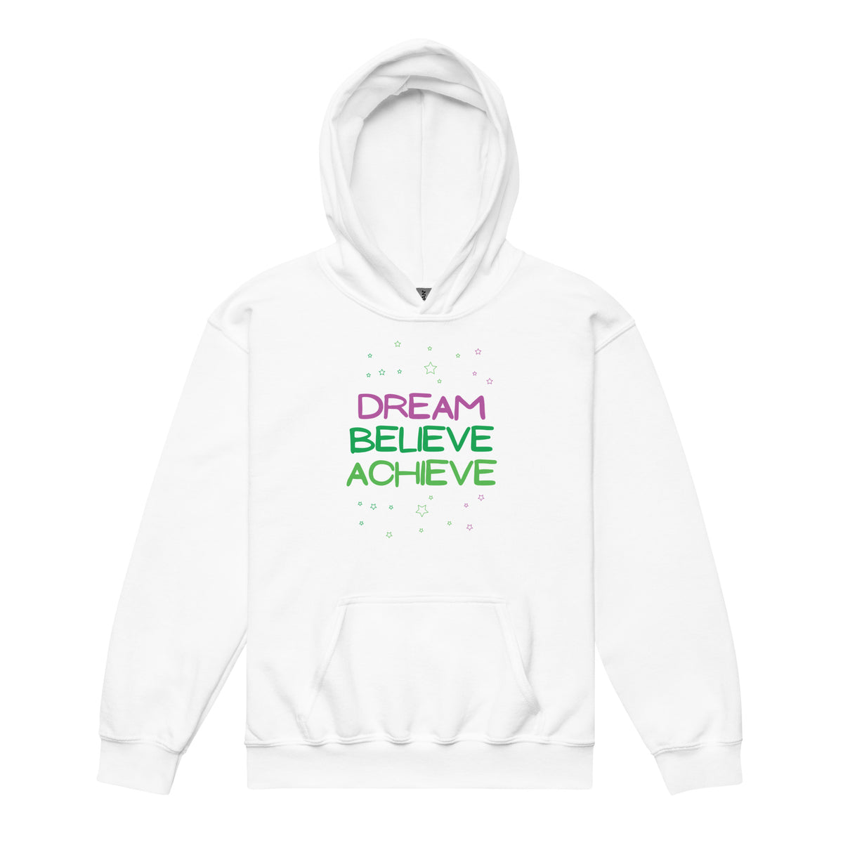 Dream, Believe, Achieve Youth Hoodie - - Kid's Hoodie