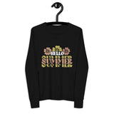 Hello Summer Youth Long Sleeve Tee - -